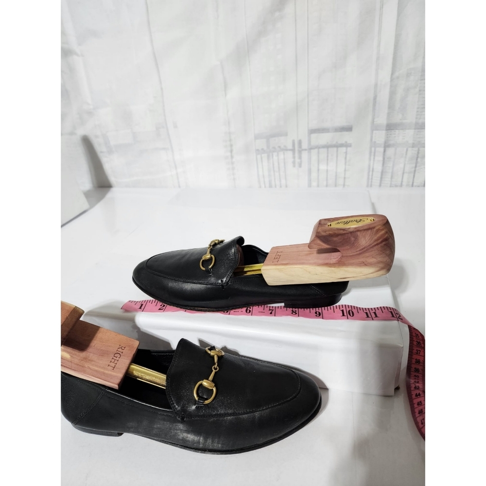 Gucci Horsebit Leather Loafers Black Size 37 - Picture 7 of 13
